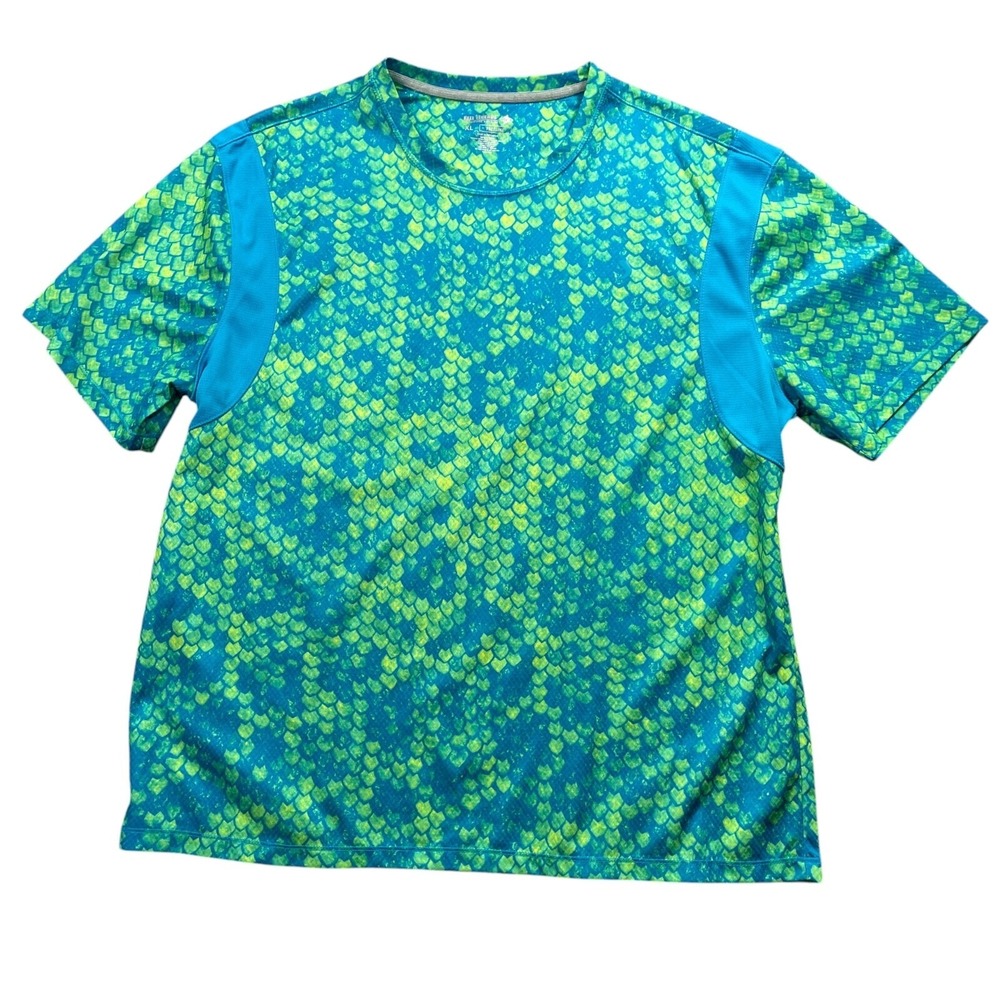 Reel Legends XL Free Line 100% Polyester Multi Colored Performance Fishing Shirt